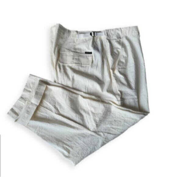Anthropologie Reissue Cargo Standard Rise Pant Powdered Sugar Size 18 - Picture 9 of 12